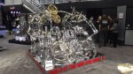 NAMM 2012 Gretsch drums double bass drum chrome kit with Gibraltar hardware (01)