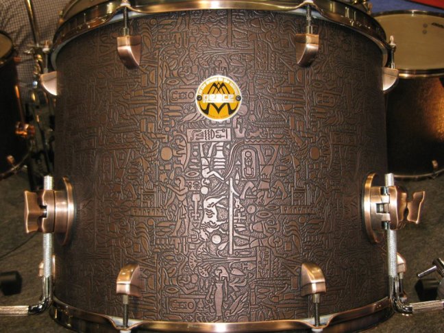 NAMM 2012 Peace egyptian engraved bronze drum (02)