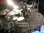 NAMM 2012 Pearl Drums swinging kit Tommy Lee from Motley Crue (03)